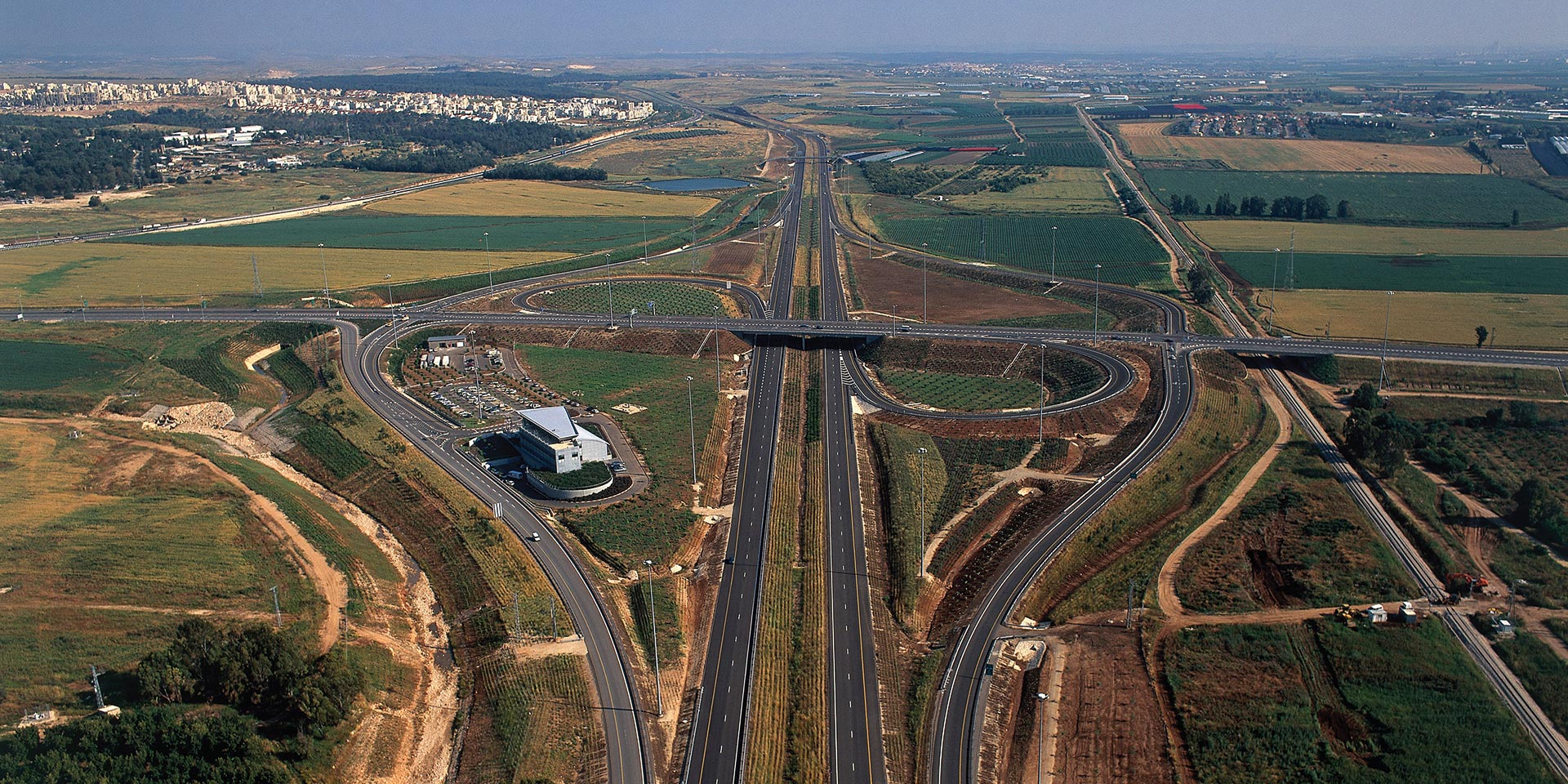 Cross Israel Highway Landscape 