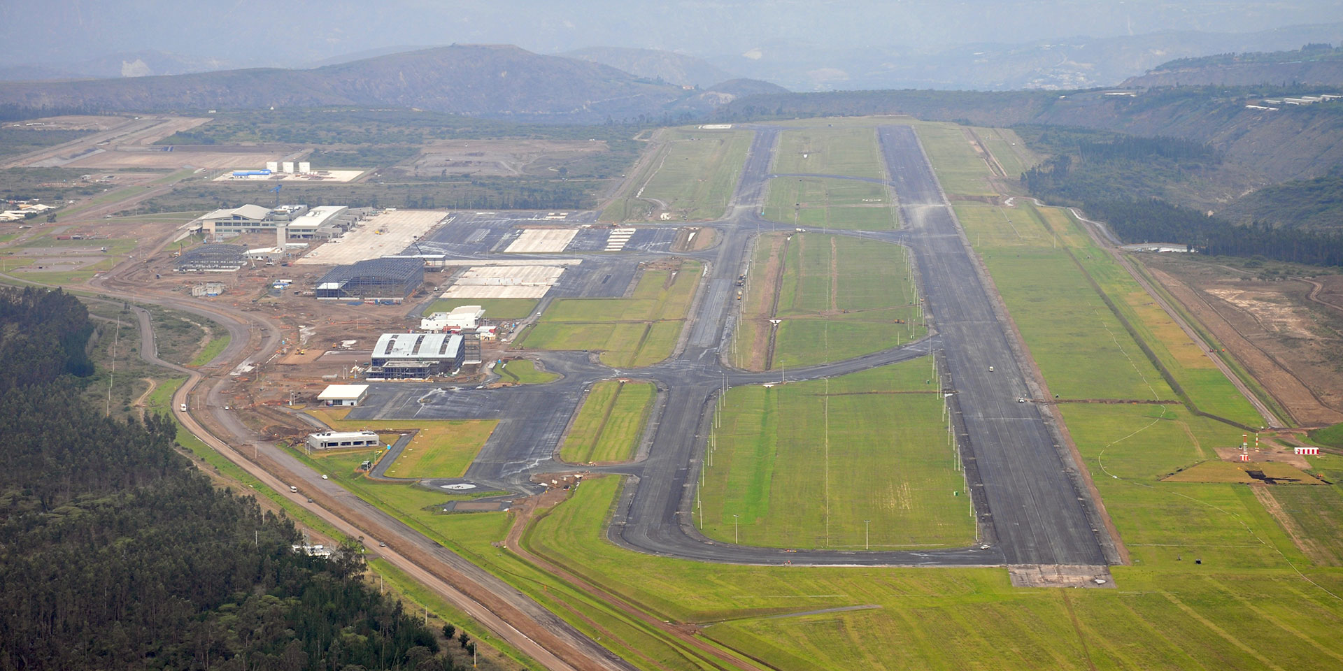 Quito Airport Landscape Runway
